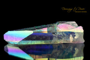 Angel Aura Colombian Lemurian Quartz Record Keeper Crystal 'Cherubim' 