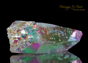 Angel Aura Lemurian Quartz Record Keeper ET Crystal