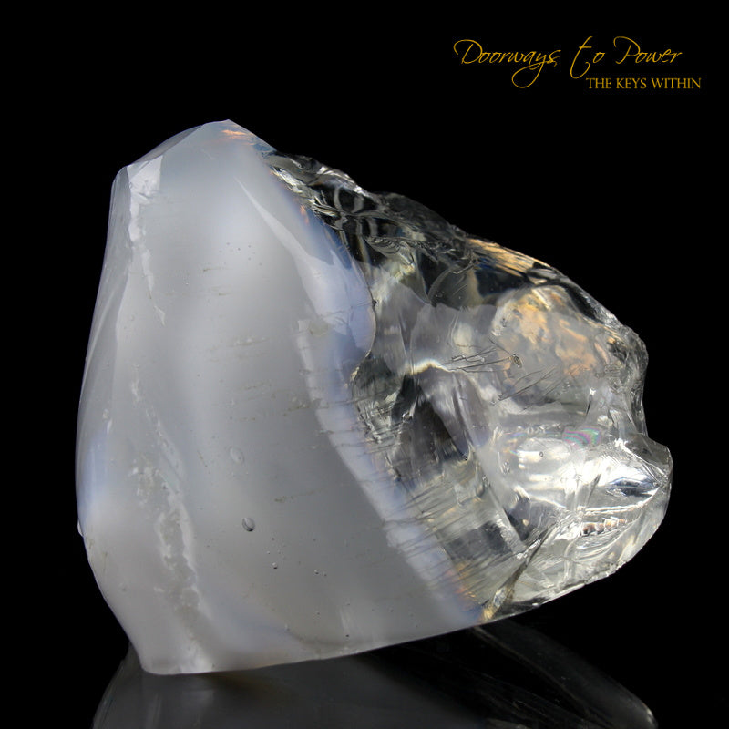 XL Angel Aura Opal Monatomic Andara Crystal Temple Piece '144 Beacon'