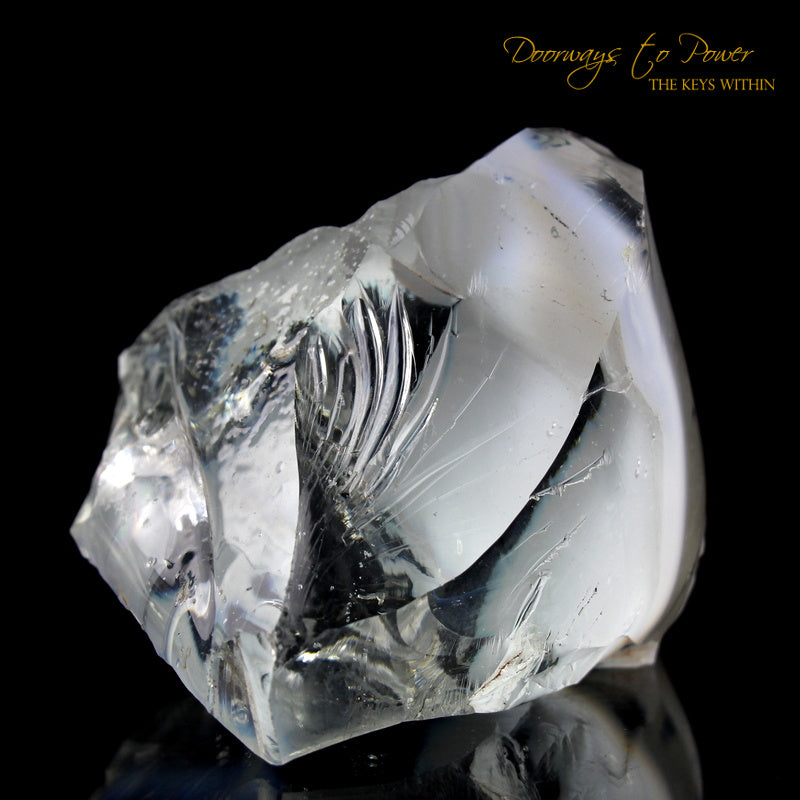 XL Angel Aura Opal Monatomic Andara Crystal Temple Piece '144 Beacon'