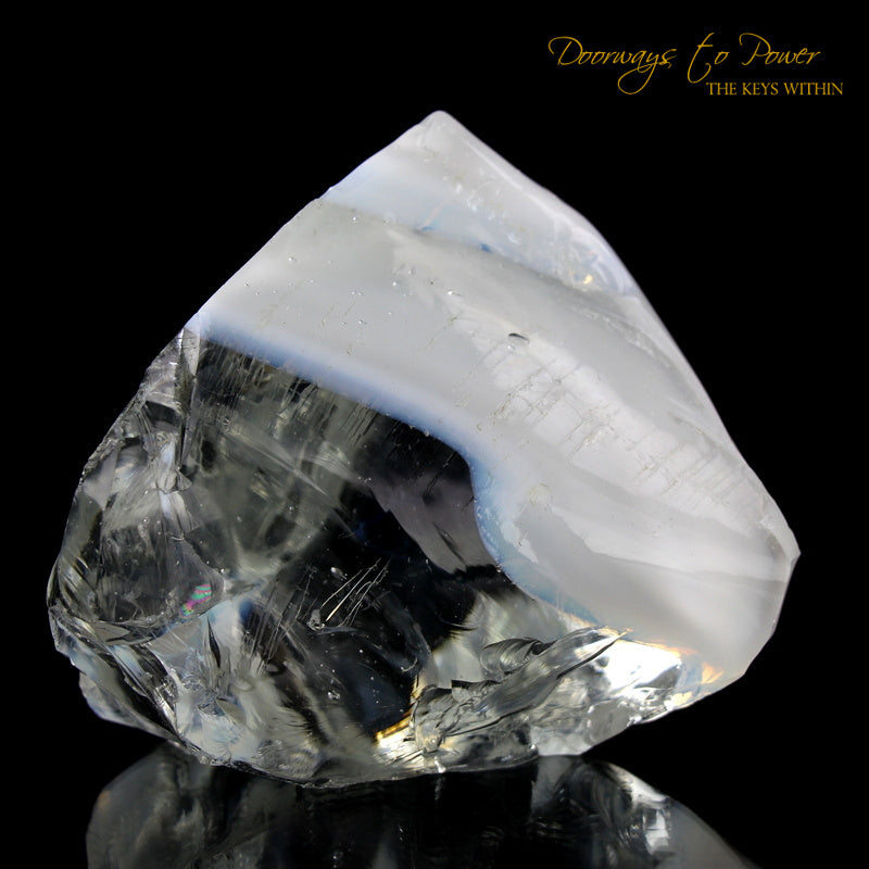 XL Angel Aura Opal Monatomic Andara Crystal Temple Piece '144 Beacon'