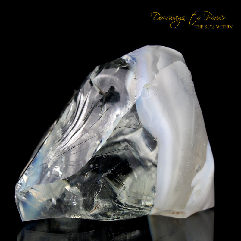 XL Angel Aura Opal Monatomic Andara Crystal Temple Piece '144 Beacon'