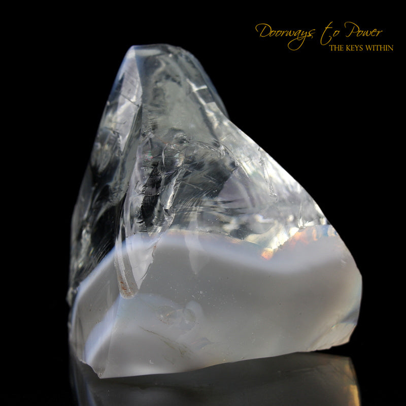 XL Angel Aura Opal Monatomic Andara Crystal Temple Piece '144 Beacon'