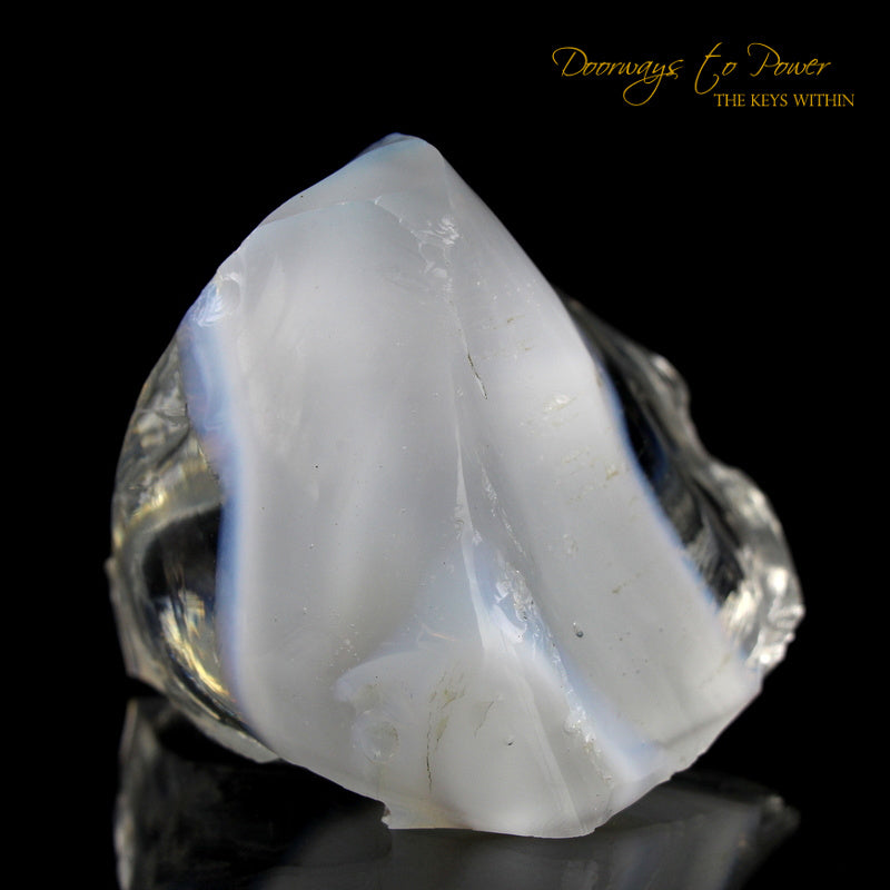 XL Angel Aura Opal Monatomic Andara Crystal Temple Piece '144 Beacon'