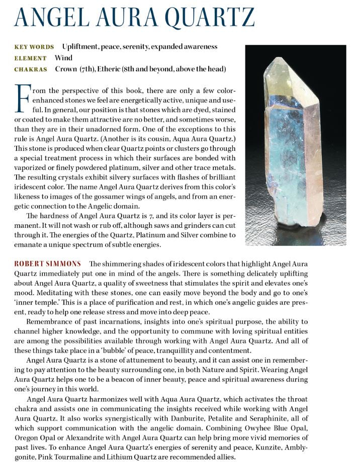 Angel Aura Quartz Properties
