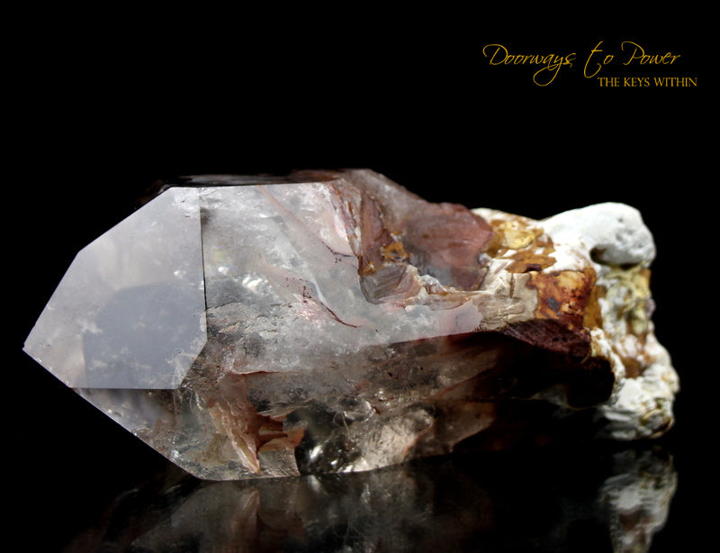 Angel Phantom 8 Sided Amphibole Quartz Crystal