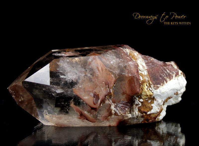 Angel Phantom 8 Sided Amphibole Quartz Crystal