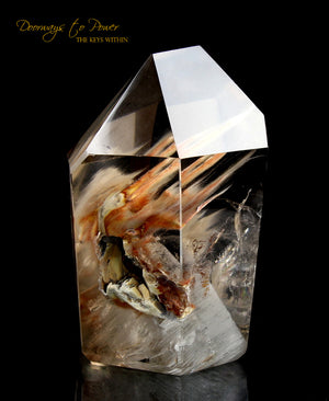Angel Phantom Amphibole Manifestation Quartz Crystal