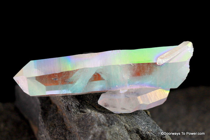 Angel Aura Lemurian Seed Channeling Record Keeper Crystal AAQC-12