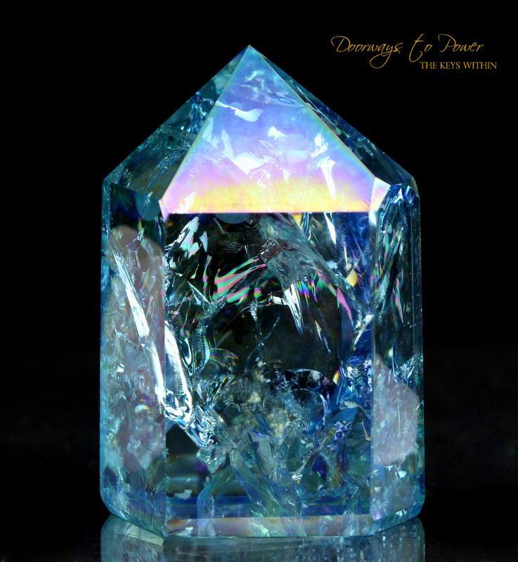 Isis Quartz Crystal Aqua Aura