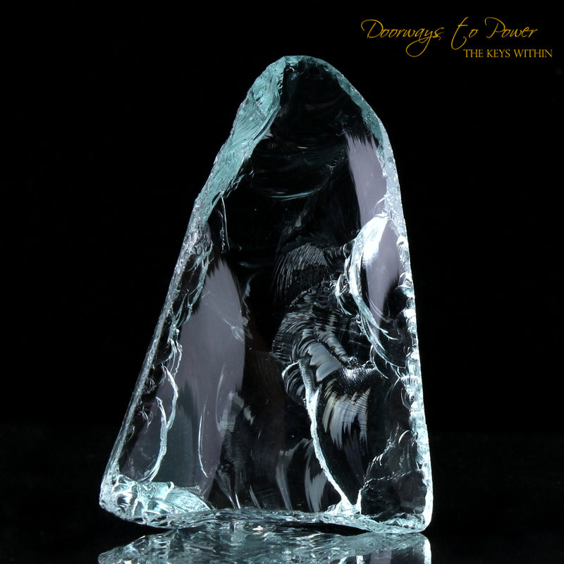 Aqua Serenity Andara Crystal 'Atlantean Hologram'