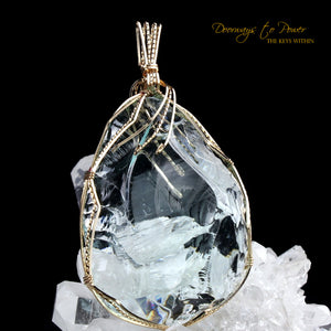 Aqua Serenity Andara Pendant 14k