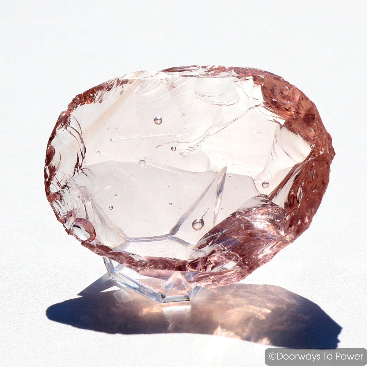 Arcturian StarSeed Pink Monatomic Andara Crystal 'Quantum Light Pod'