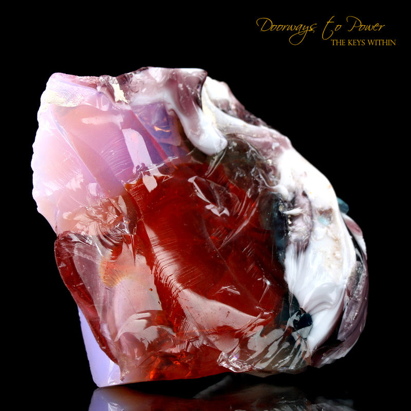 Aura Opal Lion's Heart Monatomic Andara Crystal