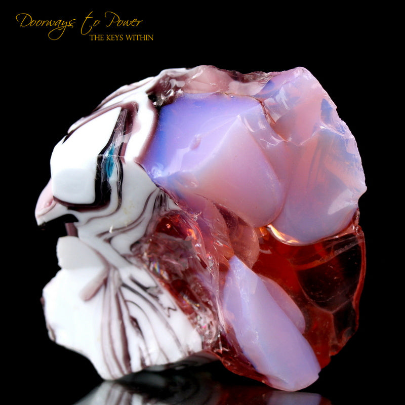 Aura Opal Lion's Heart Monatomic Andara Crystal