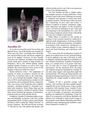Auralite 23 Crystal Properties