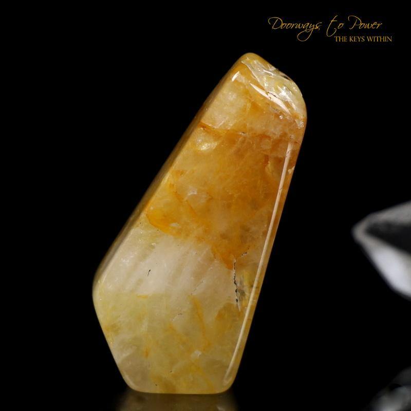 Himalaya Red Gold Azeztulite Crystal