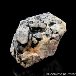 Azozeo Phenacite Synergy 12 Crystal with Black Tourmaline