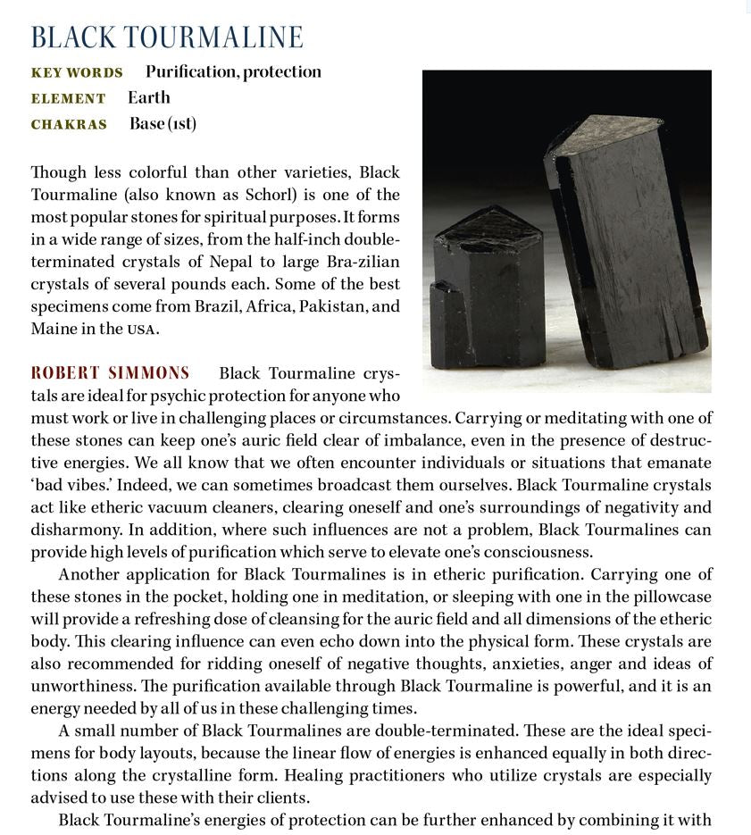 Black Tourmaline Energetic Properties