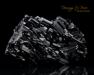 Black Tourmaline Power Crystal 'Energetic Armor'