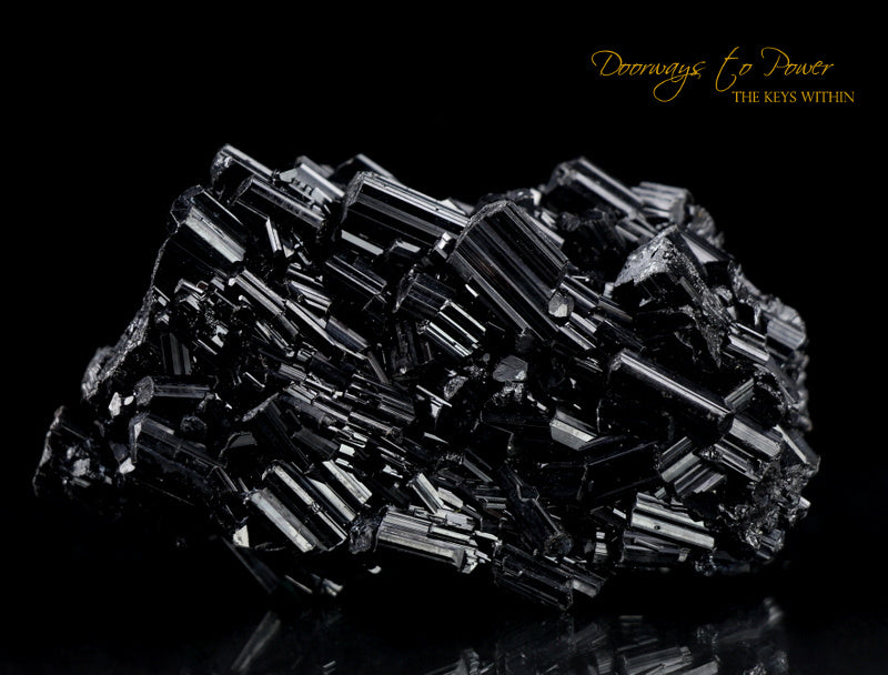 Black Tourmaline Power Crystal 'Energetic Armor'