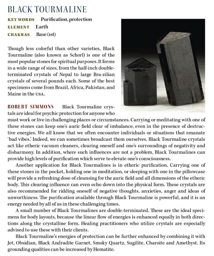 Black Tourmaline Metaphysical Properties