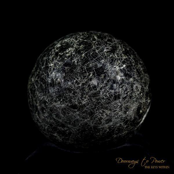 Black Tourmaline & Quartz Sphere
