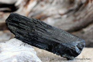Black Tourmaline Crystal Rod