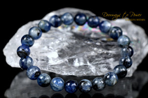 Blue Kyanite Crystal Bracelet
