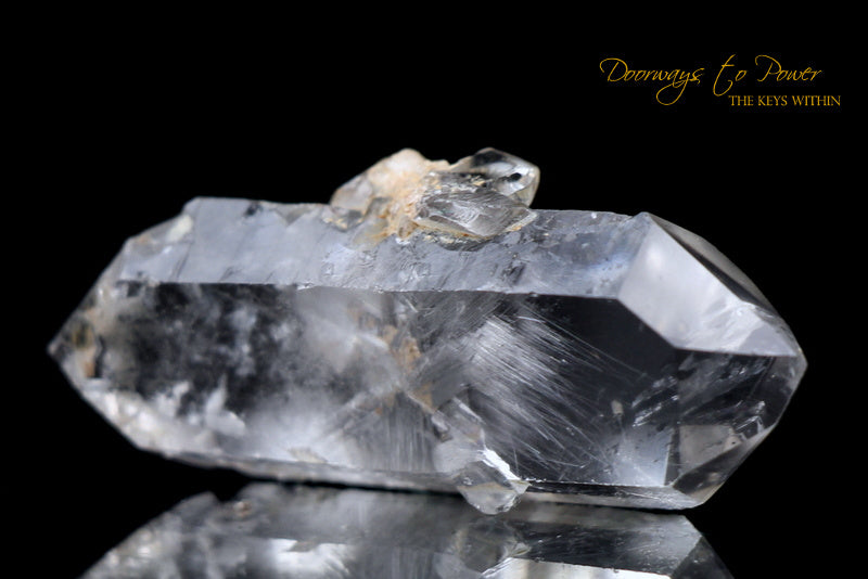 Brookite Manifestation Double Terminated Quartz Crystal