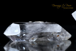 Brookite Manifestation Double Terminated Quartz Crystal