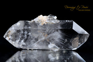 Brookite Manifestation Double Terminated Quartz Crystal