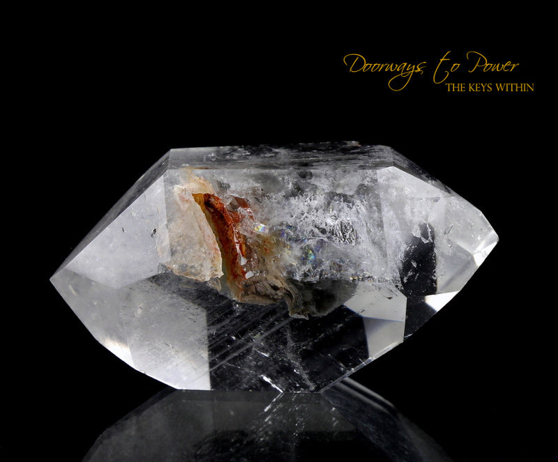 Brookite Manifestation Double Terminated Quartz Dow Crystal 