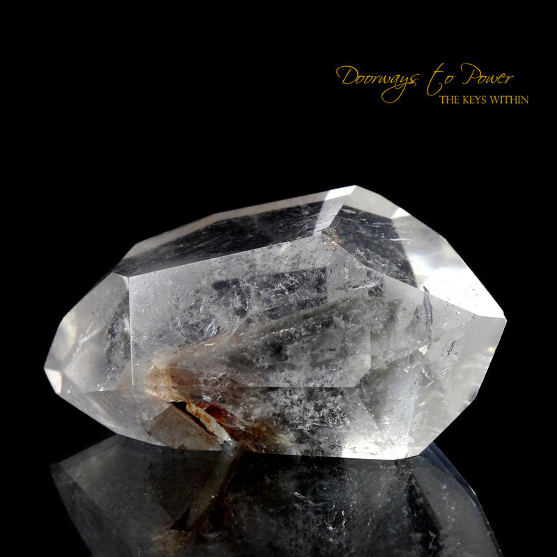 Brookite Manifestation Double Terminated Quartz Dow Crystal 