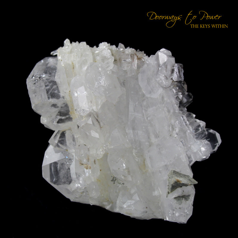 Brookite in Quartz Crystal Cluster Points 'Museum Quality' 