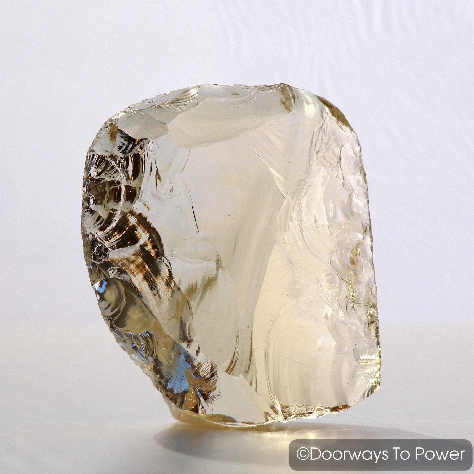 Celestial Gold Monatomic Andara Crystal Altar Stone 'Light of Heaven'