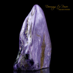 Charoite Crystal Altar Stone