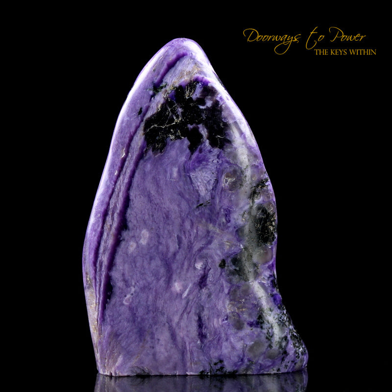 Charoite Crystal Altar Stone