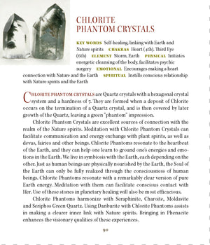 Chlorite Phantom Temple Heart Dow Master Crystal Point
