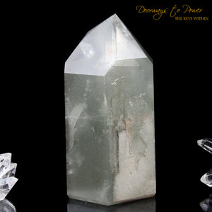 Chlorite Phantom Temple Heart Dow Master Crystal Point