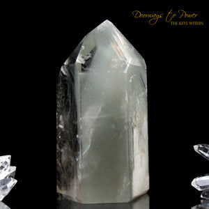 Chlorite Phantom Temple Heart Dow Master Crystal Point
