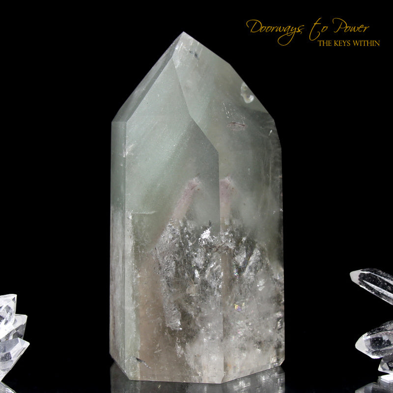 Chlorite Phantom Temple Heart Dow Master Crystal Point
