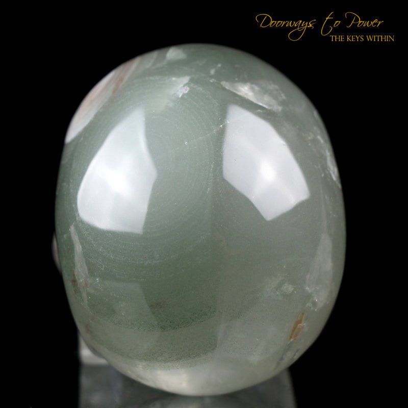 Chlorite in Quartz Crystal Skull by Leandro De Souza