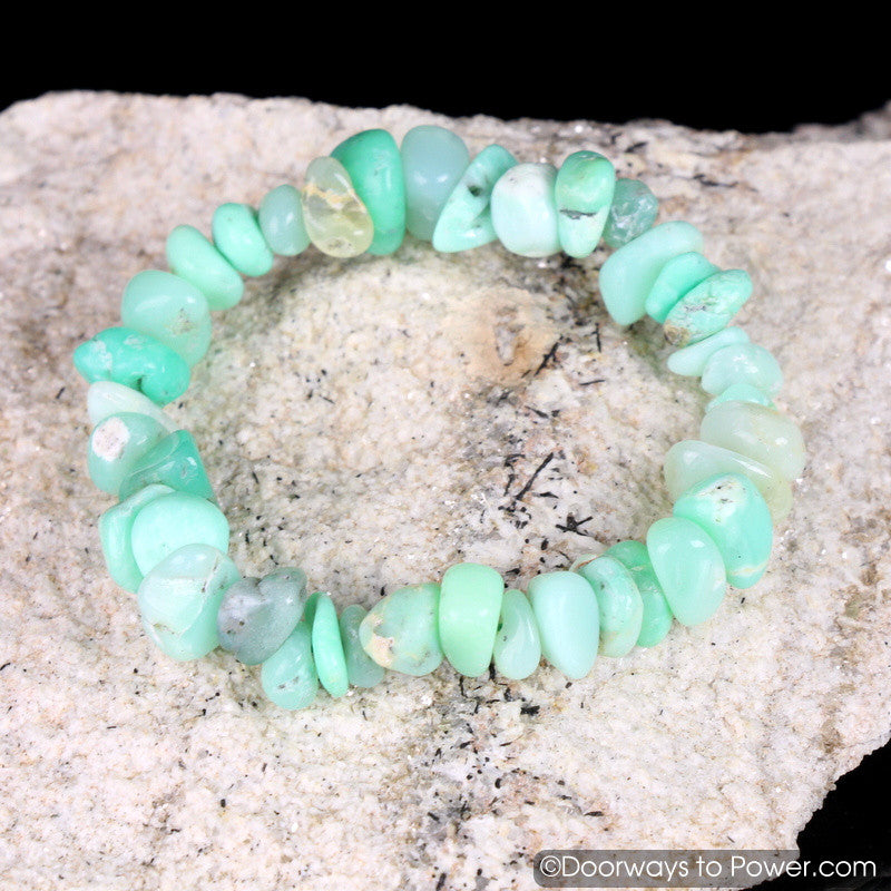 Chrysoprase Healing Crystal Bracelet "Love & Abundance"