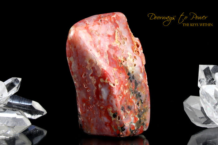 Cinnazez Azeztulite Crystal Altar Stone Azozeo Activated