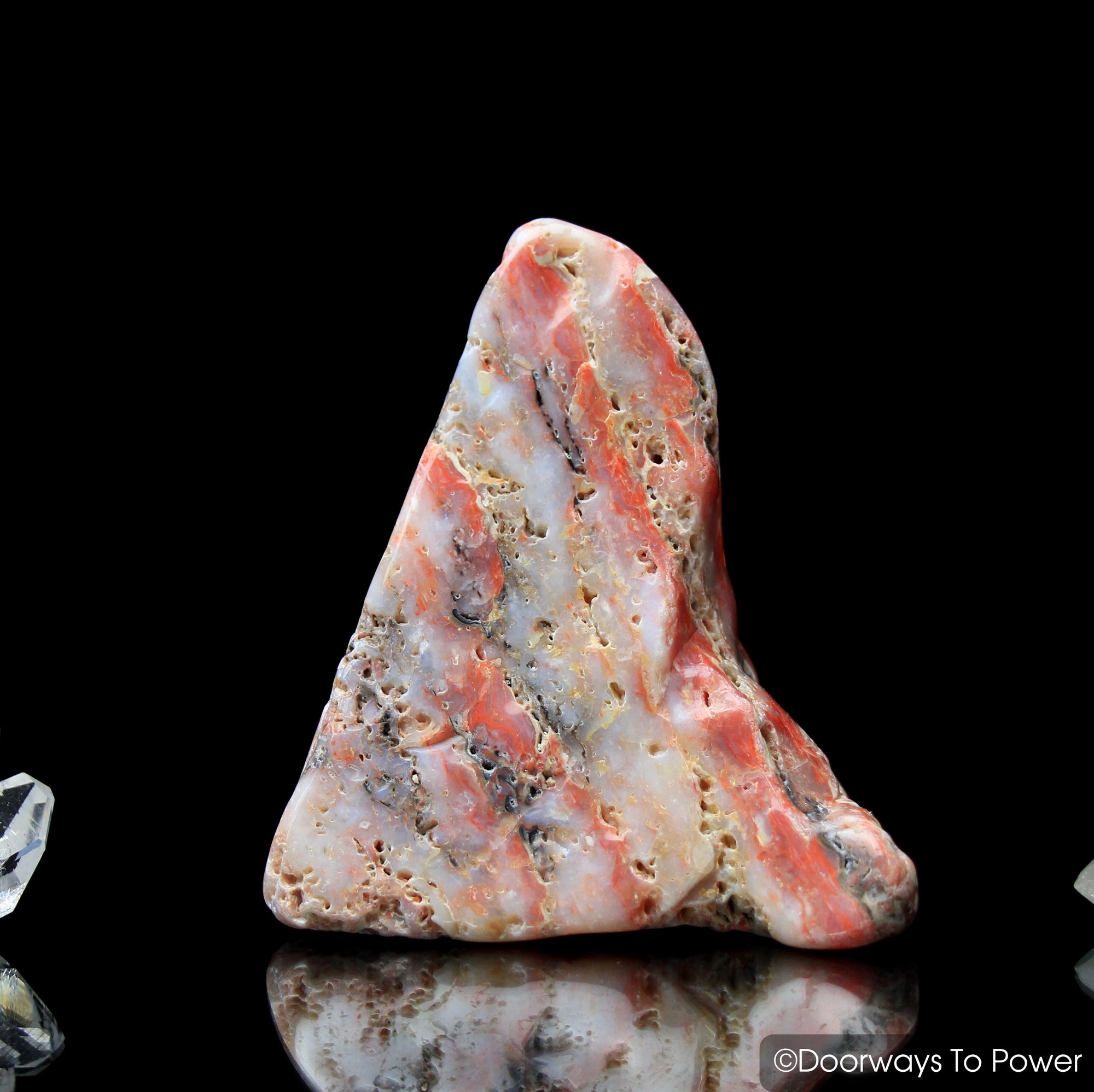 Cinnazez Azeztulite Altar Stone Polished & Azozeo Super Activated