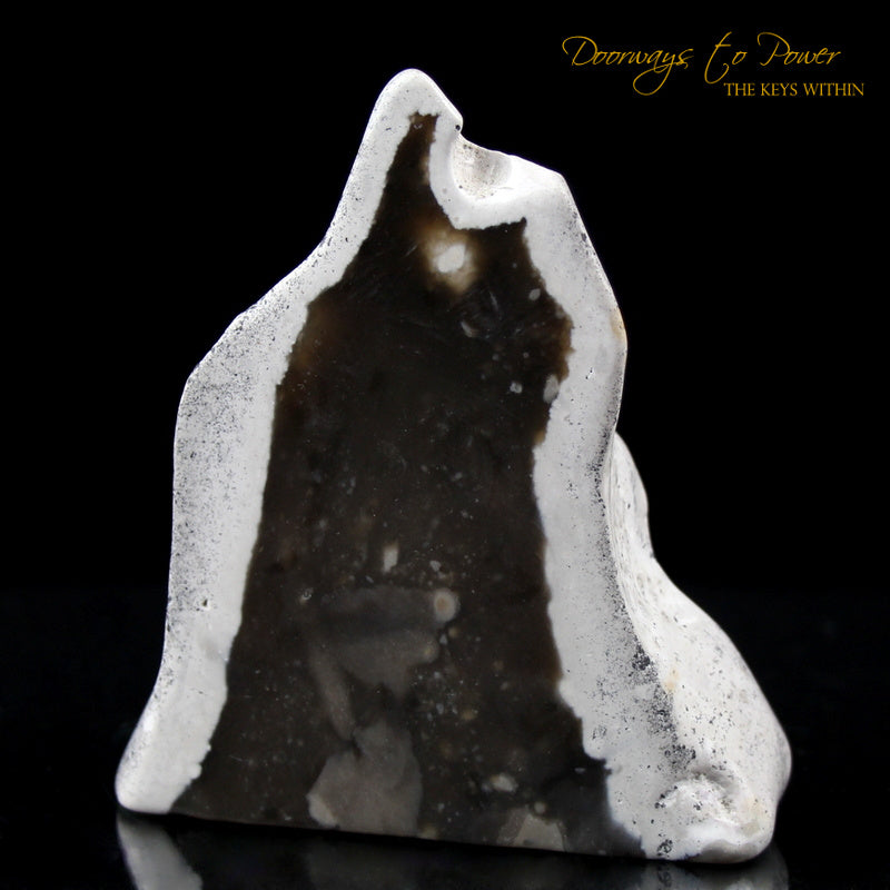 Circle Stone Crystal Altar Stone 'Portal' 