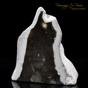 Circle Stone Crystal Altar Stone 'Portal' 