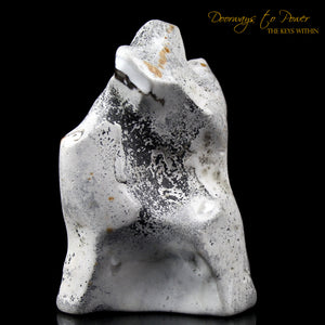 Circle Stone Crystal Altar Stone 'Portal'