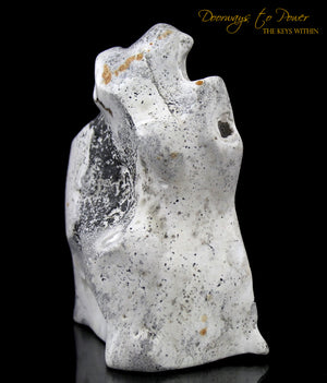 Circle Stone Crystal Altar Stone 'Portal'